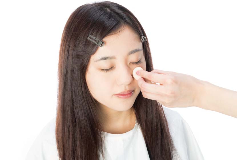 ニキビ跡-メイクでの隠し方